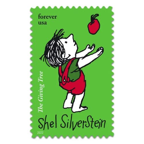 153153e4f2bf5531_ca2fc84f-e2e4-4fc7-b713-6aaa93173c80 2019 Shel Silverstein Forever First Class Postage Stamps