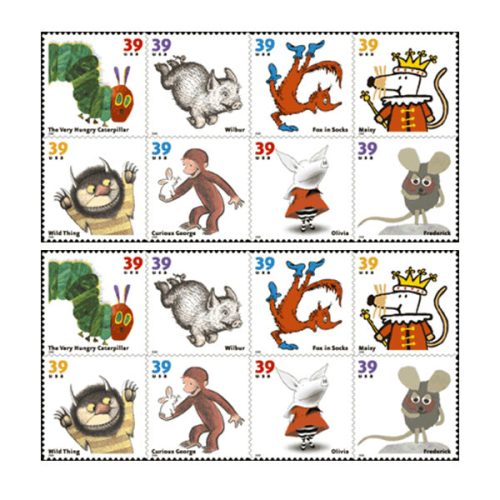 1_44b29311-4844-4dd8-946d-d025ff19ad9f 2005 Favorite Children's Book Animals Stamps First Class Postage Stamps (Value Stamp Not Forever)