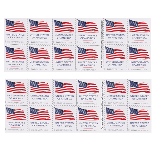 2025 U.S. Flags Forever First Class Postage Stamps