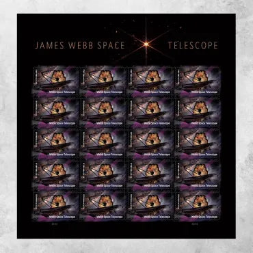 482704-L0_640ad94d-b608-4488-9826-b72f3792d6a0 2022 James Webb Space Telescope Forever First Class Postage Stamps
