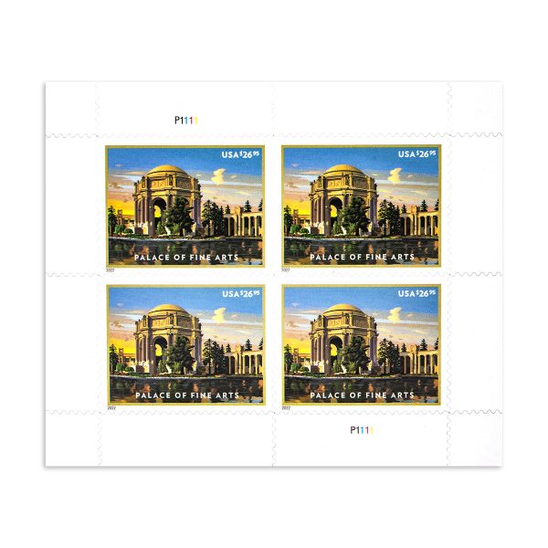 2022 Palace of Fine Arts Express Priority Stamps